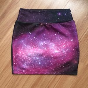 Nebula Pencil Skirt